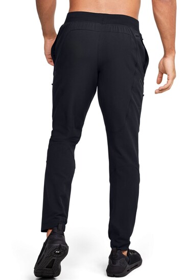 Under Armour Black Unstoppable Woven Cargo Joggers