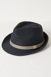 FatFace Black Trilby Hat - Image 1 of 2