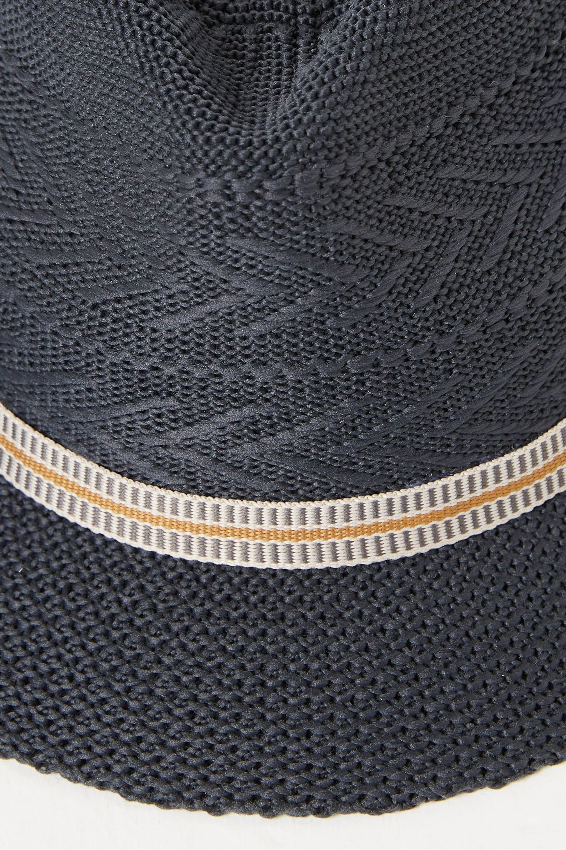 FatFace Black Trilby Hat - Image 2 of 2