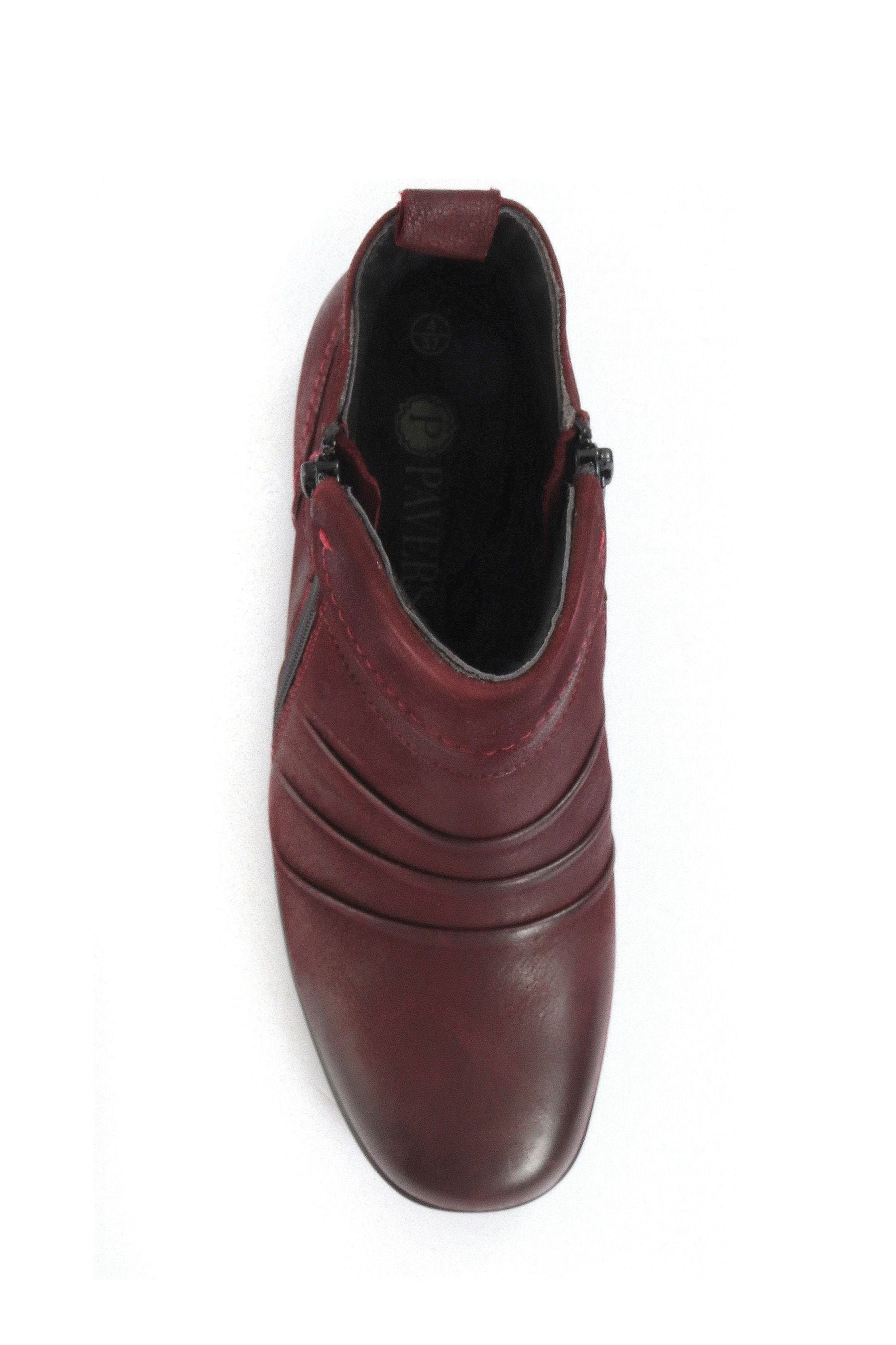 Pavers burgundy boots online