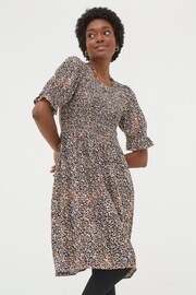 FatFace Multi Dappled Spot Dress - Image 1 of 5