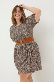 FatFace Multi Dappled Spot Dress - Image 3 of 5