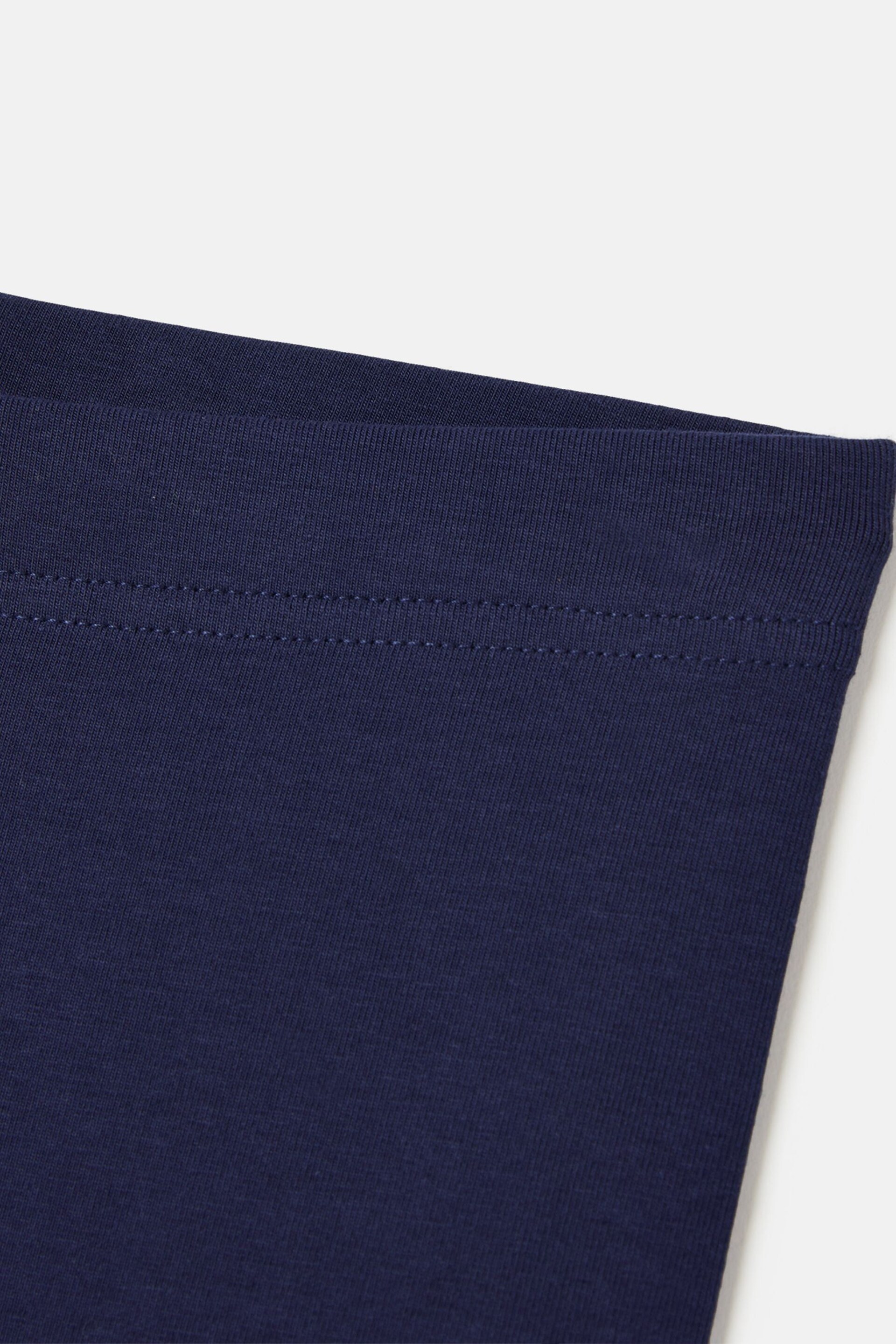 Joules Emilia Navy Jersey Leggings - Image 4 of 5