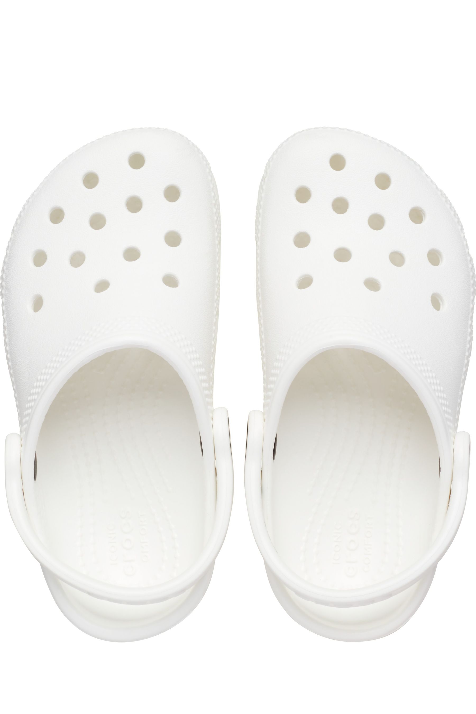 Baby white crocs shop