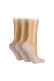 Caroline Gardner Nude Low Cut No Show Socks  3 PK - Image 1 of 4