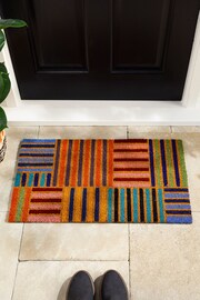 Multi Striped Doormat - Image 1 of 4