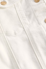 White Denim Jacket - Image 6 of 6