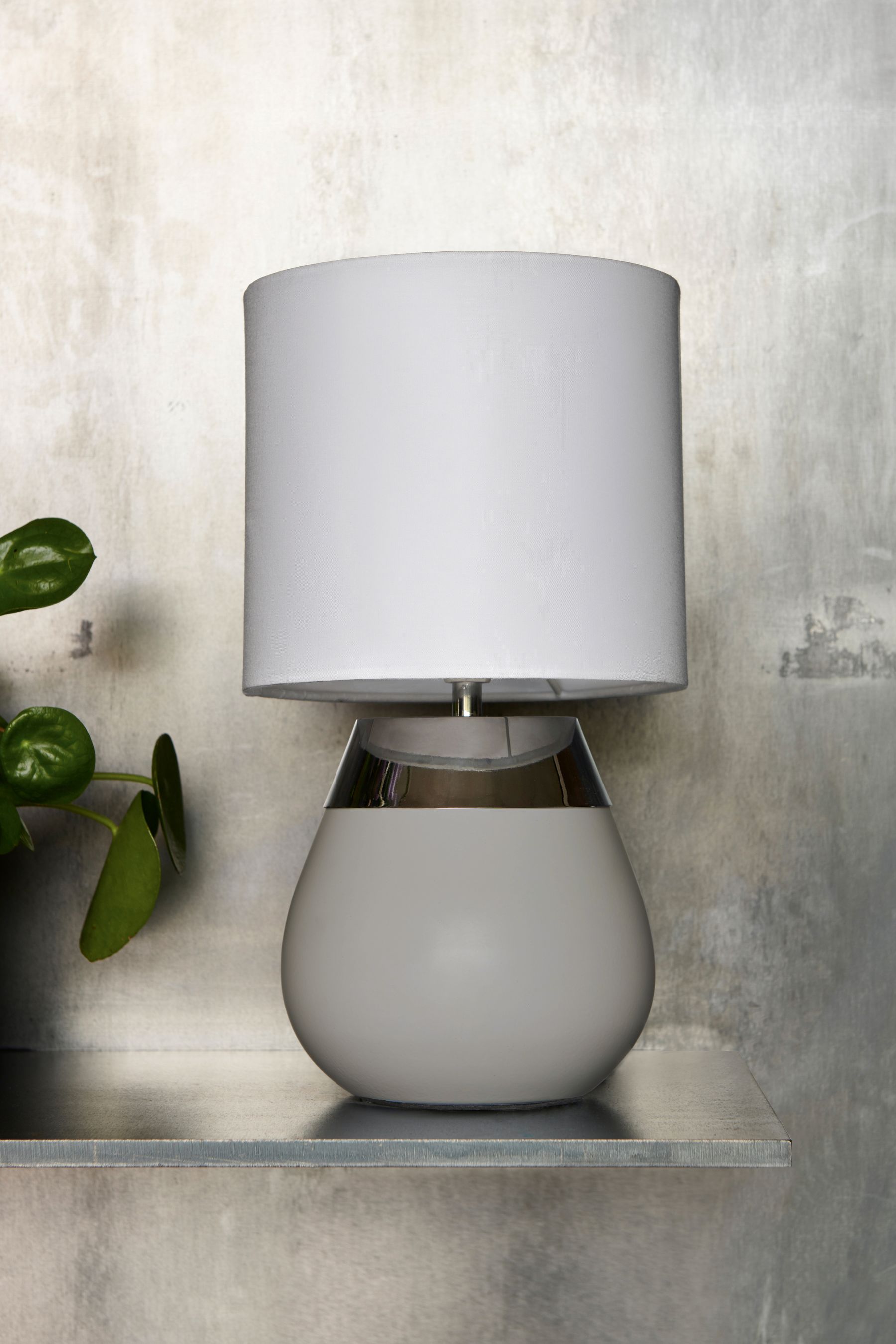 Grey touch lamp deals
