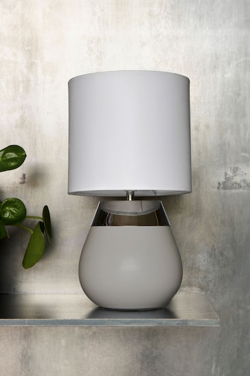 Light Grey Kit Touch Table Lamp