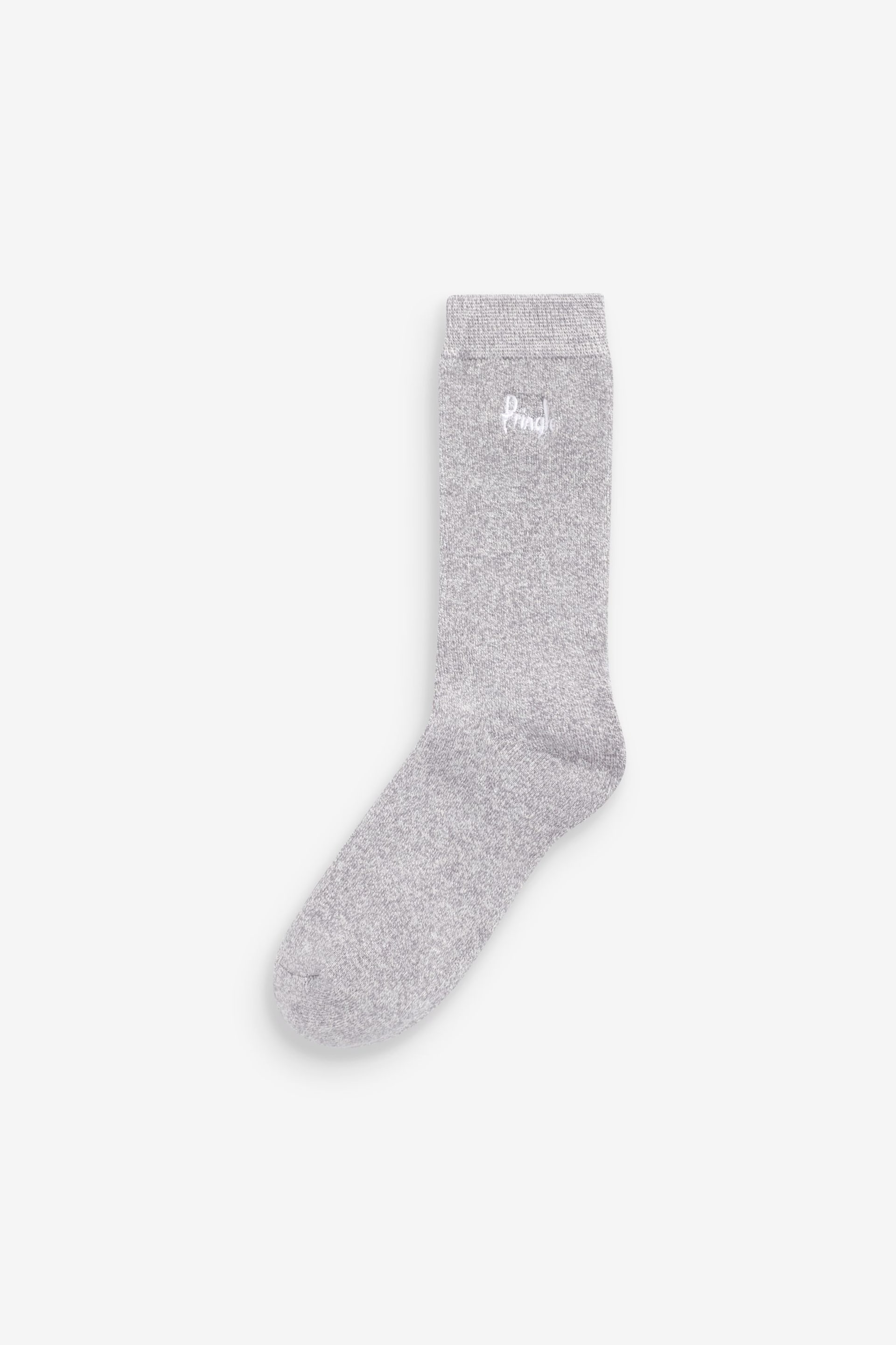 Pringle Grey Twist Yarn Full Cushioned leisure Socks - Image 3 of 3