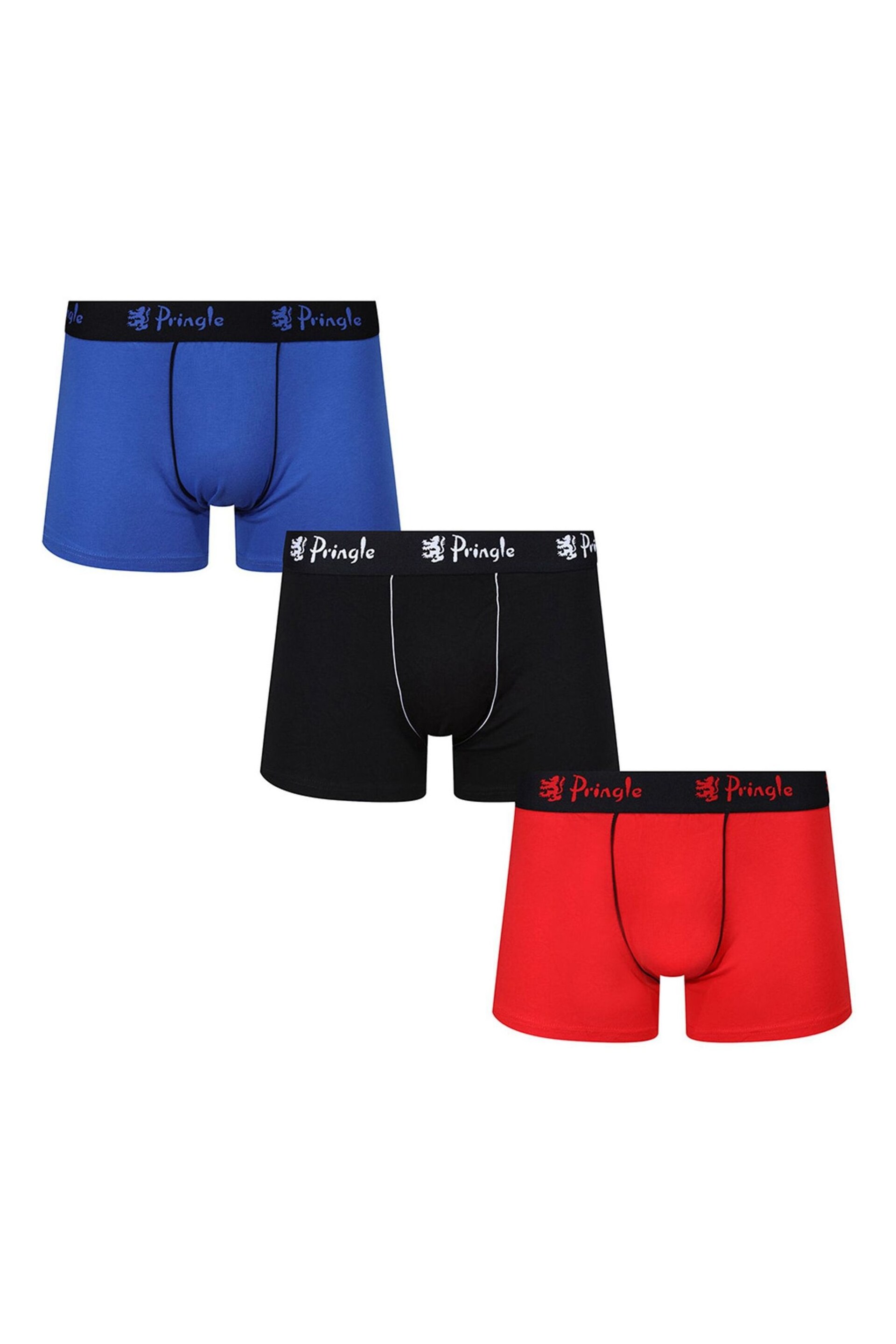 Pringle Blue Pop Colour Cotton Trunks - Image 8 of 15