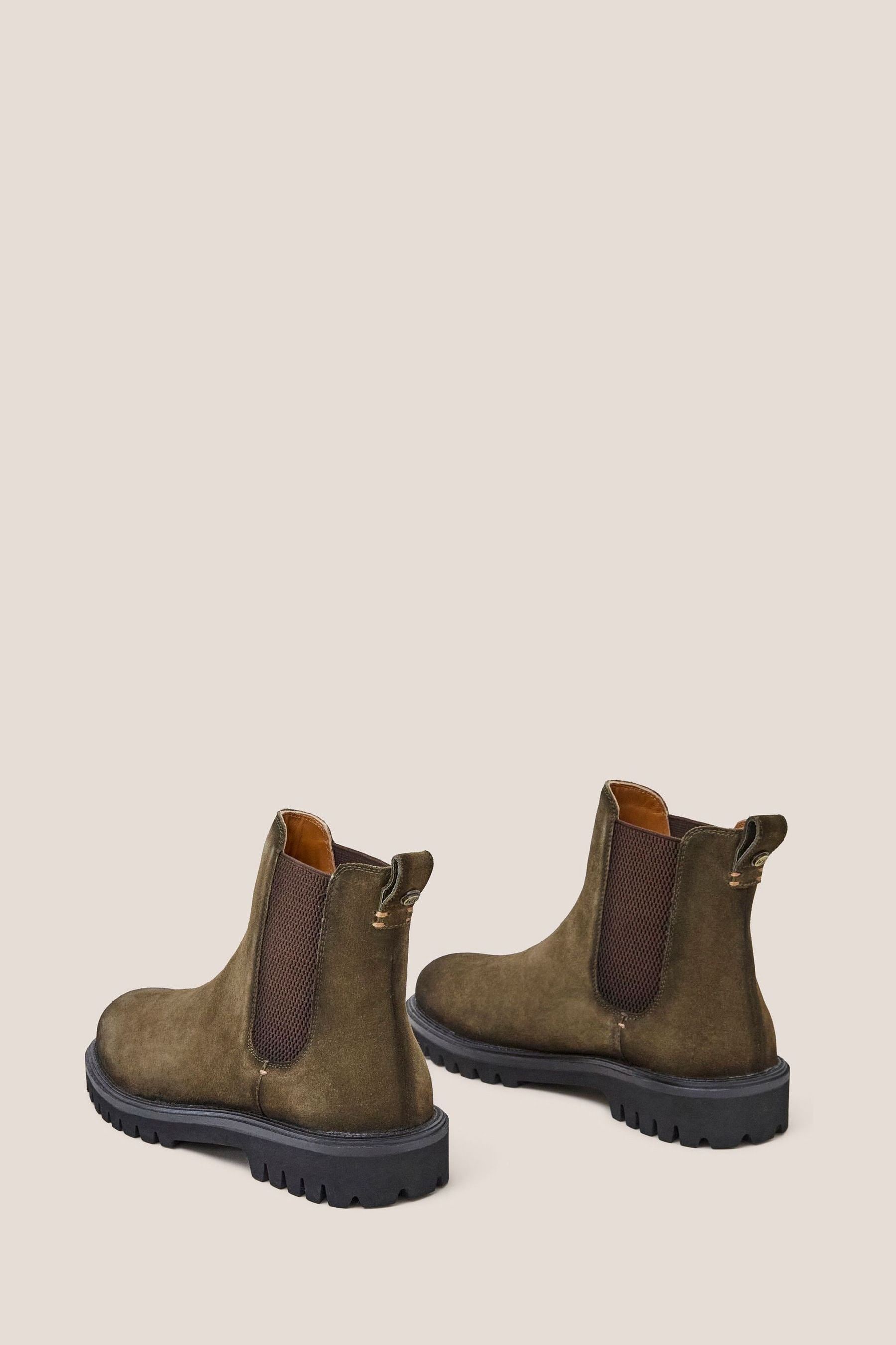 Suede white boots online