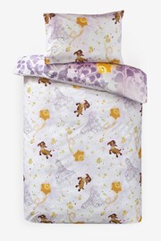 Disney Wish Purple Reversible 100% Cotton Duvet Cover and Pillowcase Set - Image 4 of 9