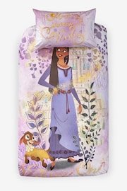 Disney Wish Purple Reversible 100% Cotton Duvet Cover and Pillowcase Set - Image 5 of 9