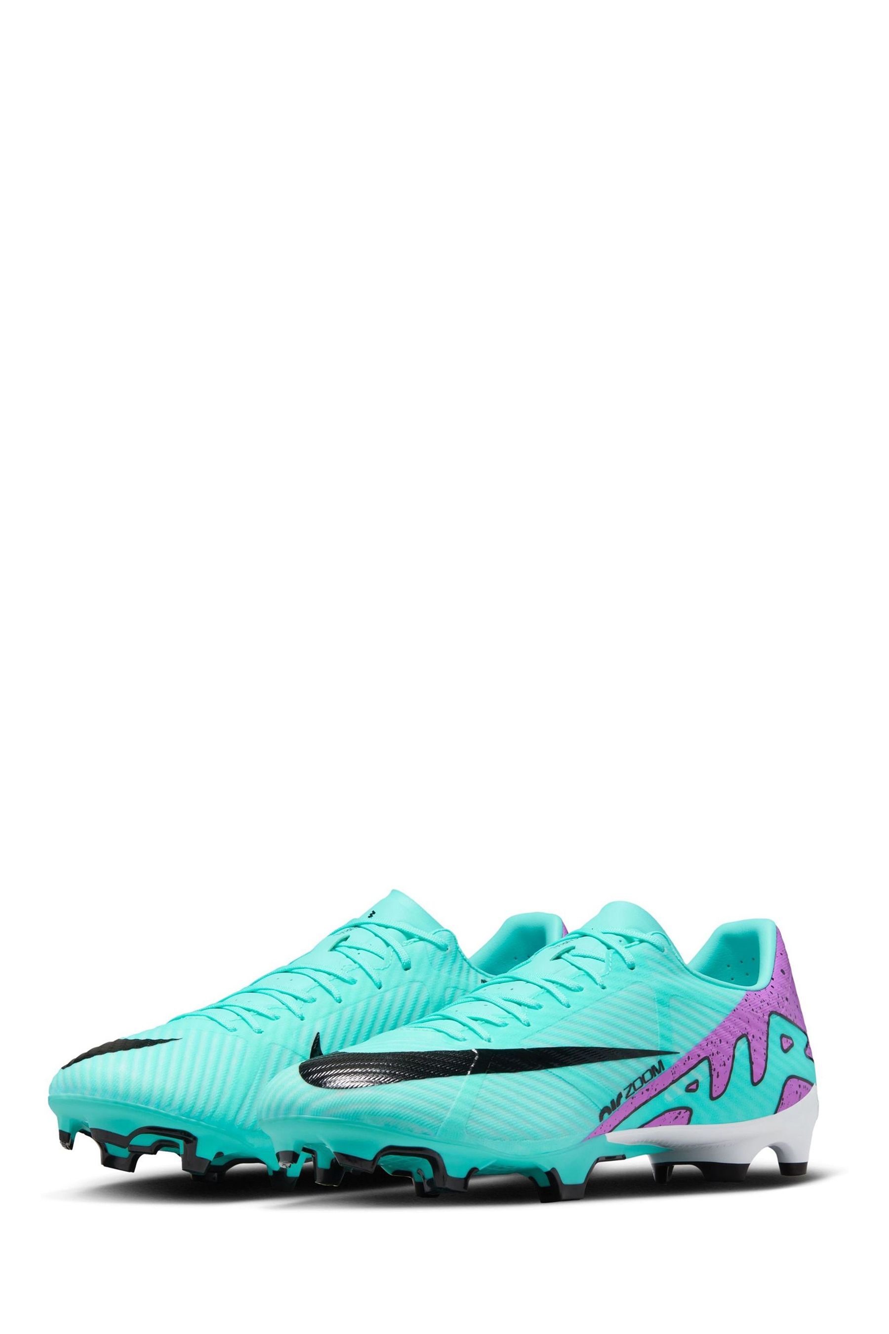 Buy Nike Green Zoom Mercurial Vapor 15 Academy Firm Ground
