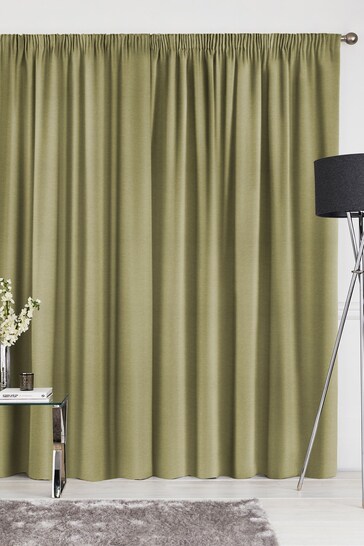 Olive Green Soho Made To Measure Curtains