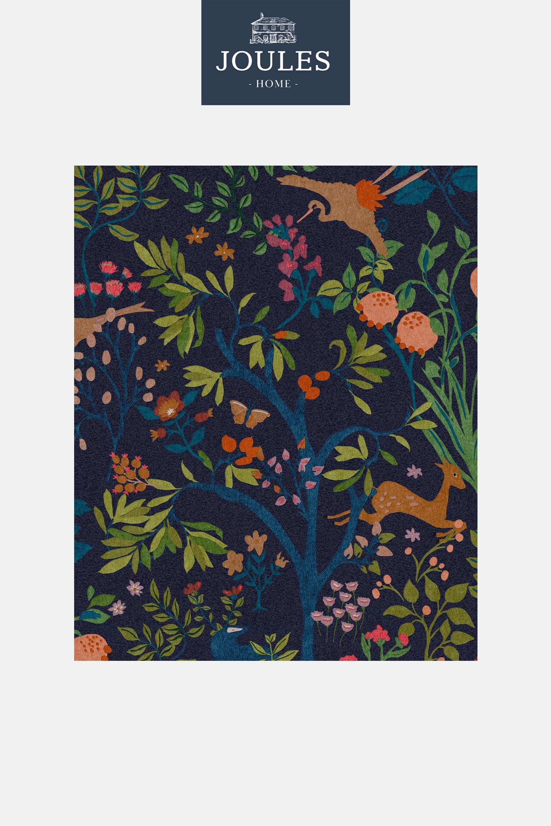 Joules black woodland floral clearance