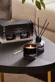 Cassis & Coconut Collection Luxe New York Noir 40ml Diffuser and Candle Set - Image 1 of 3