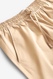 Camel Natural Wide Leg Cargo Trousers - Image 7 of 7