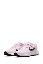Nike Pink Revolution 6 FlyEase Easy On/Off Trainers - Image 5 of 10