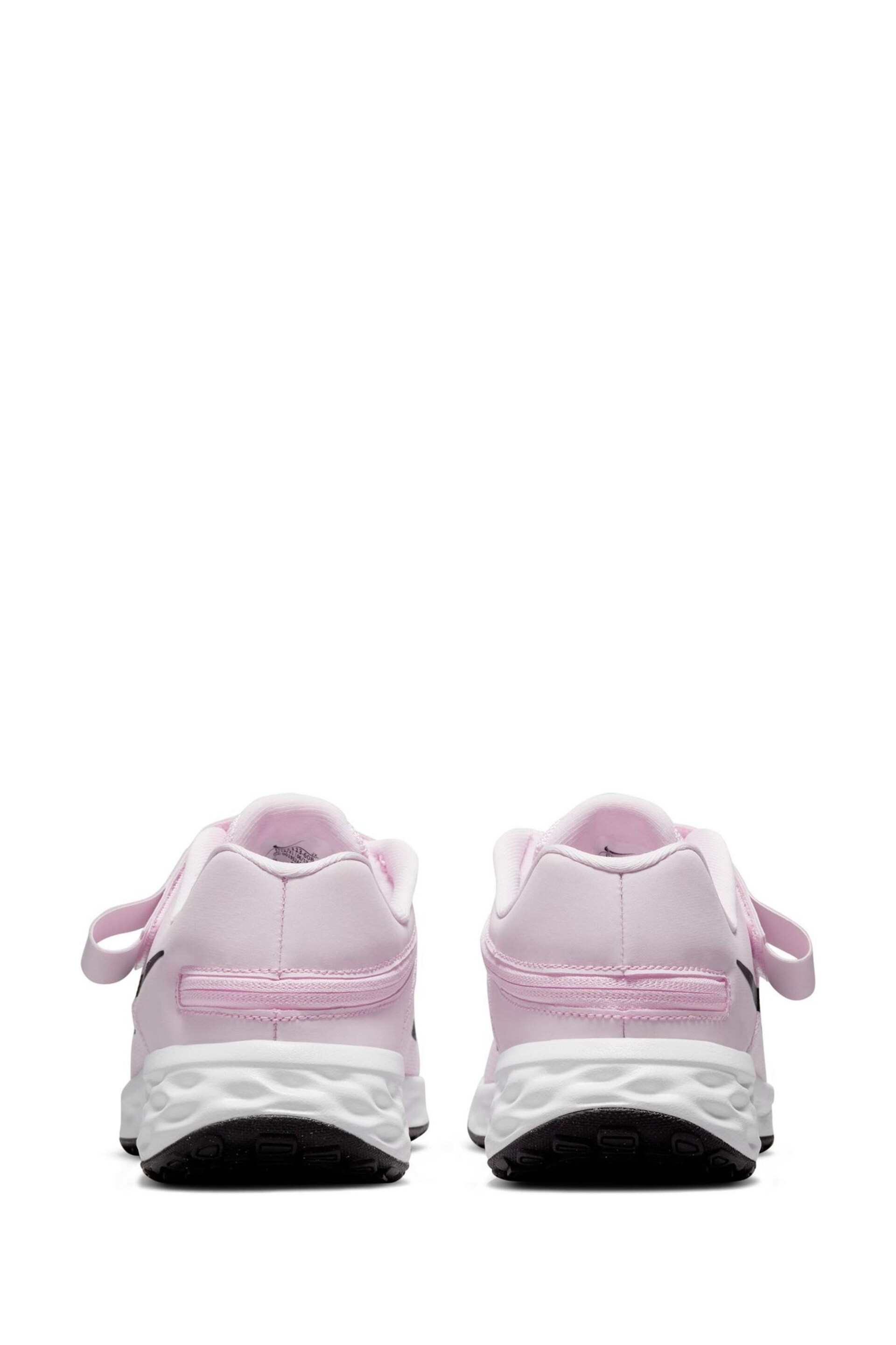 Nike Pink Revolution 6 FlyEase Easy On/Off Trainers - Image 6 of 10