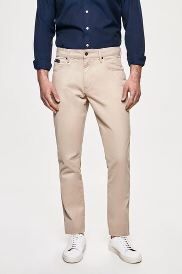 Hackett Brown Trinity Five Pocket Trousers