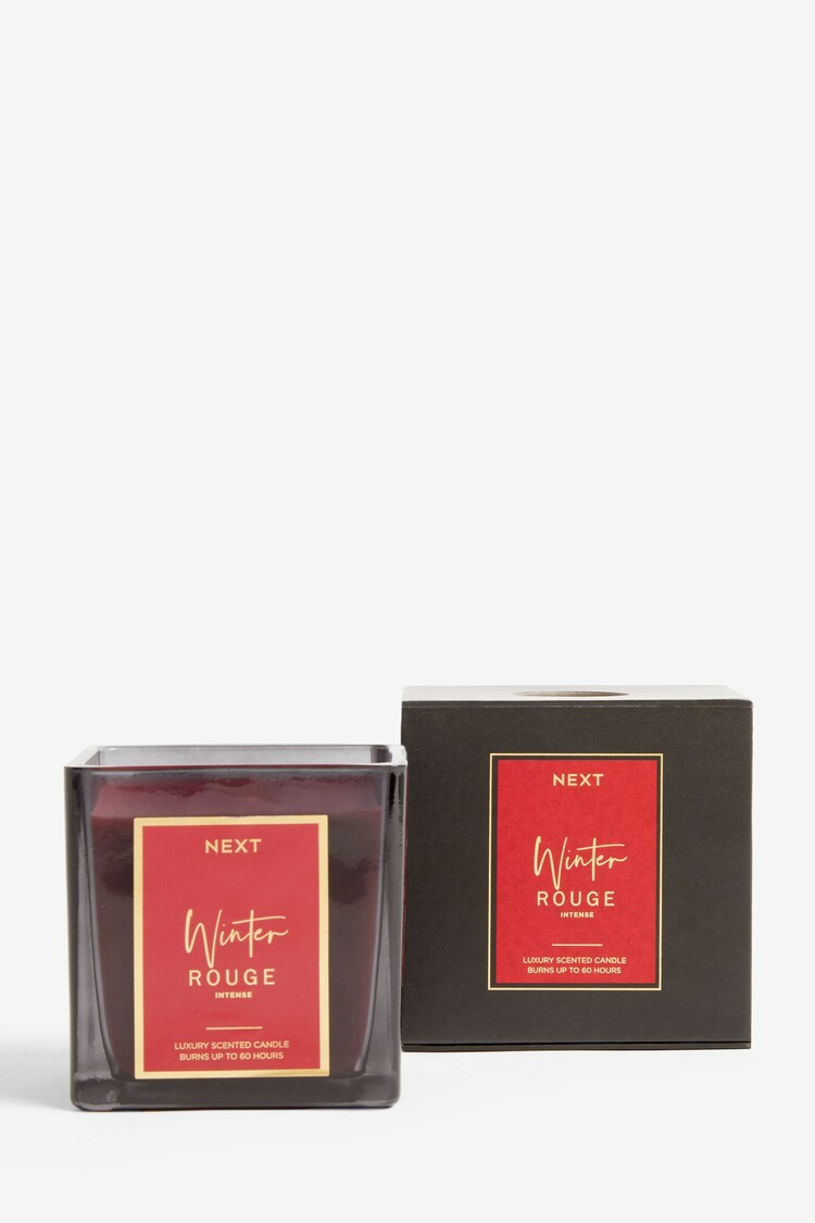 Red Winter Rouge Clove and Tonka Luxury Scented Candle - Image 5 of 5