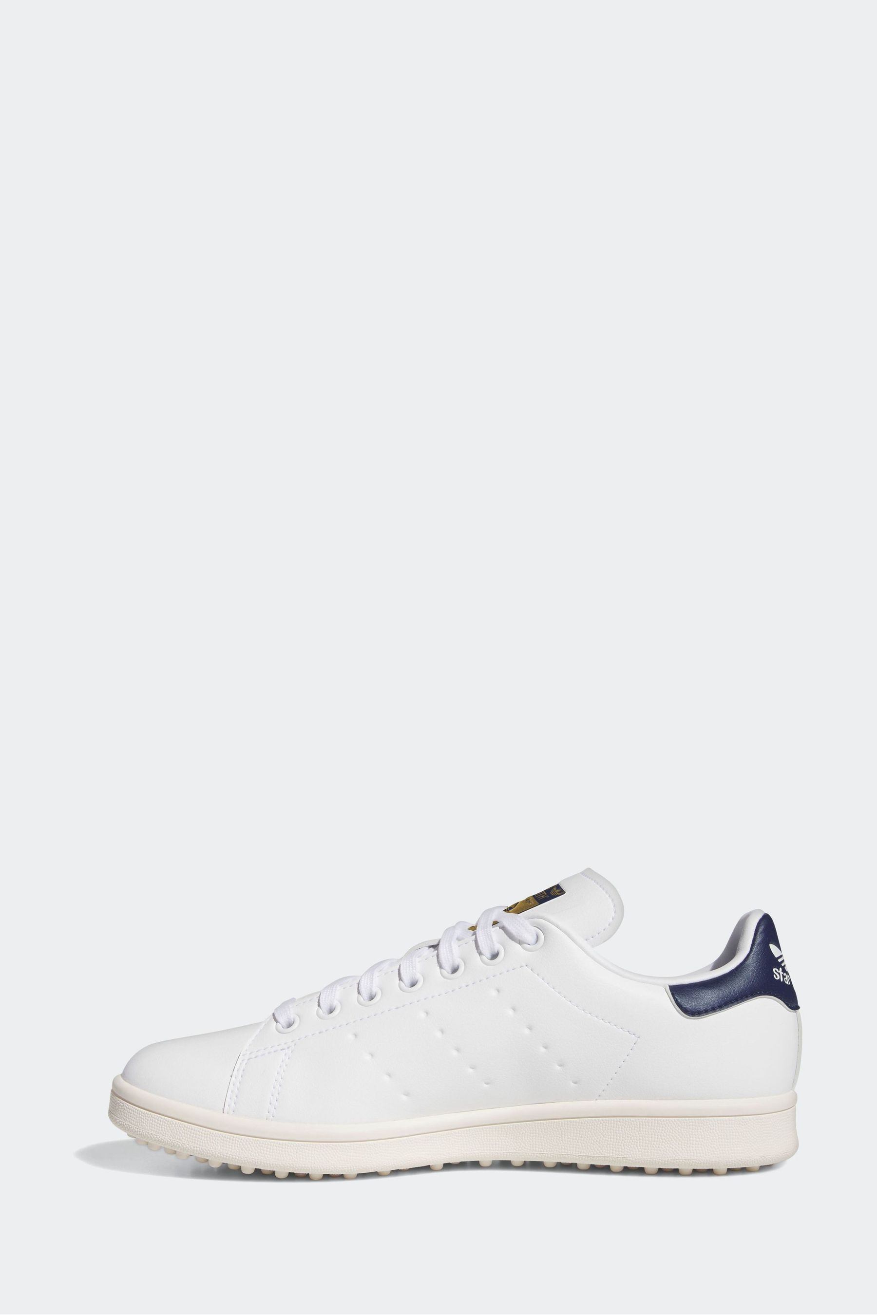Buy adidas Golf White Blue Stan Smith Shoes from the Next UK online shop