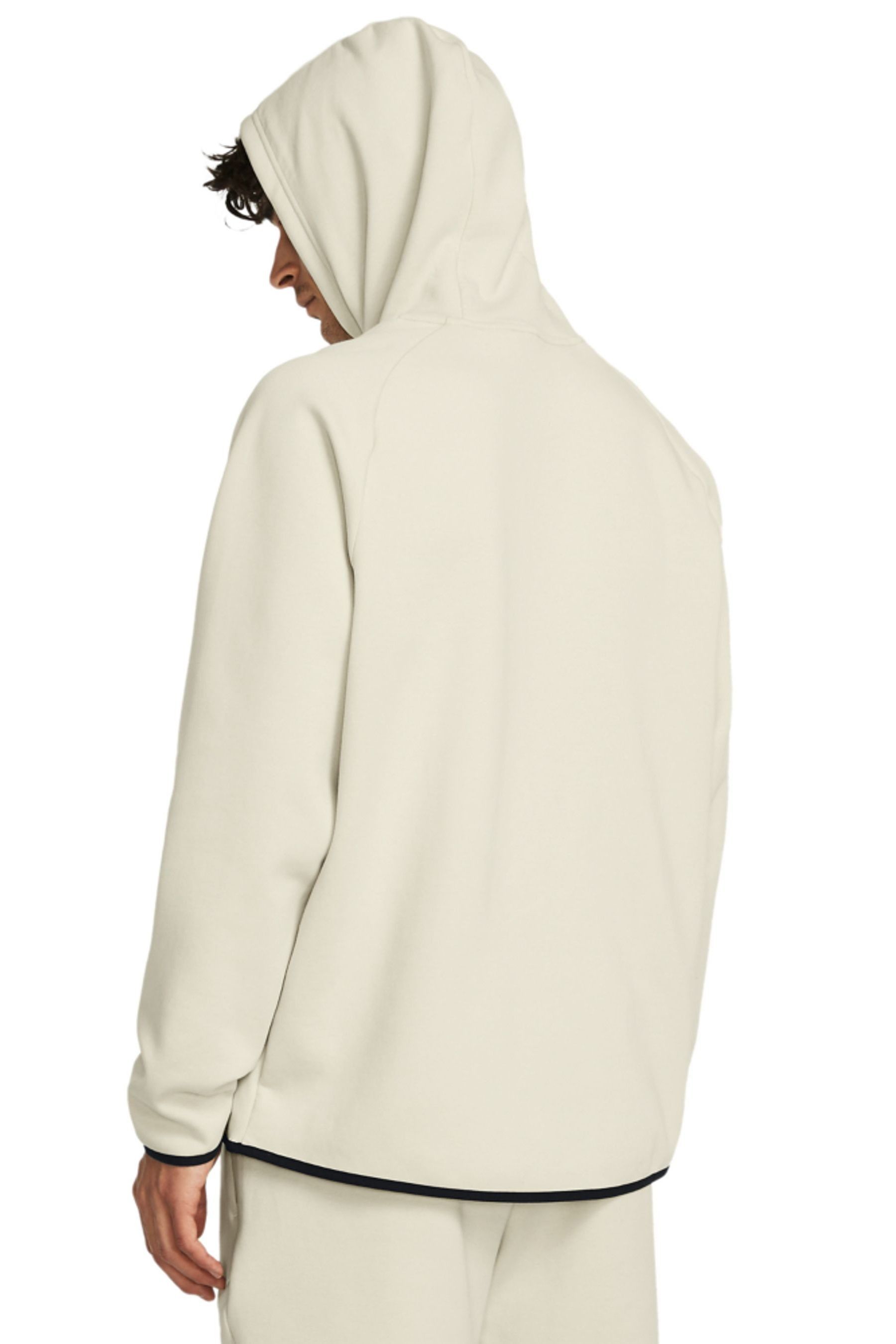 Buy Under Armour Cream Unstoppable Fleece Hoodie from Next Lithuania