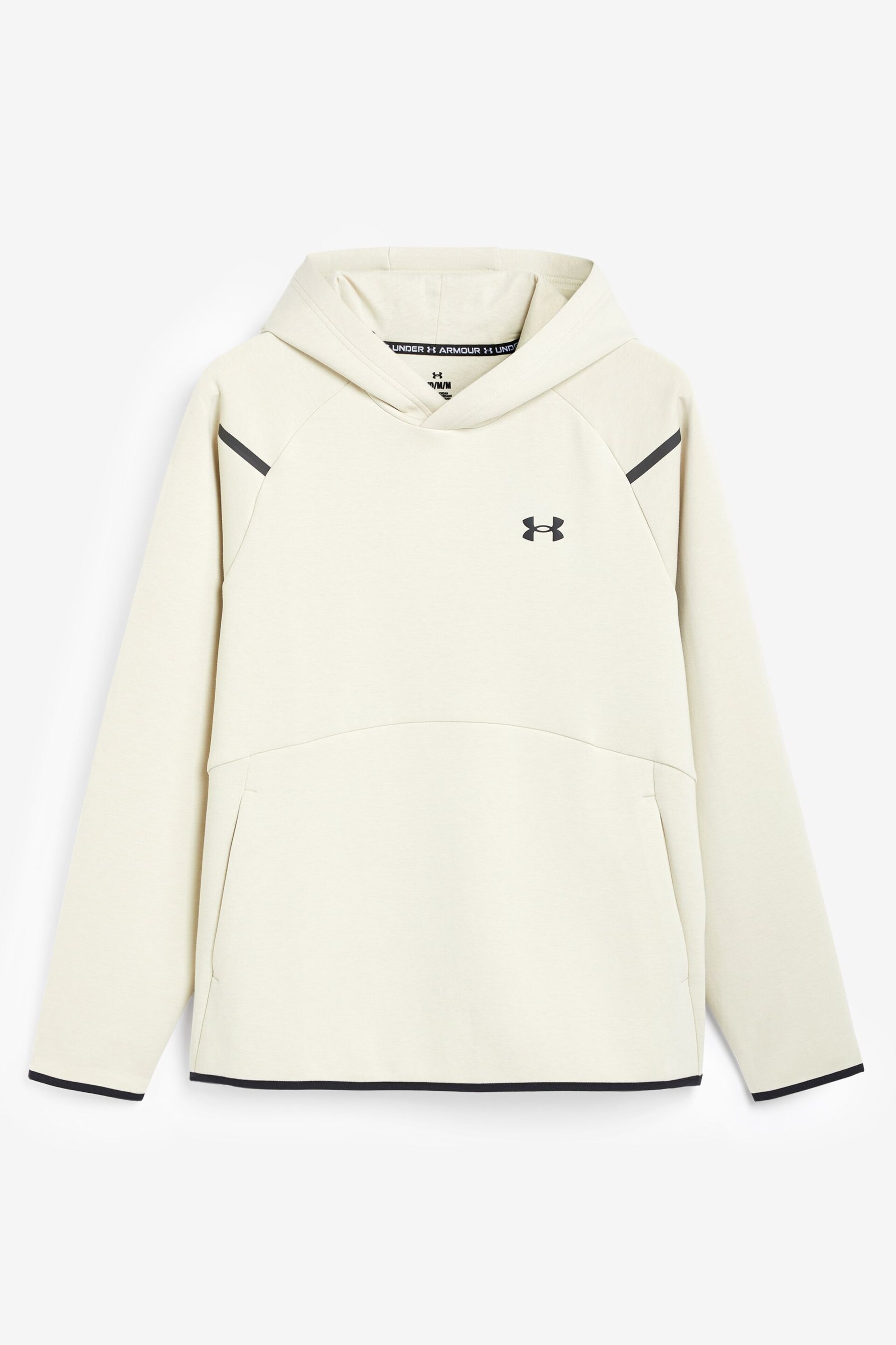 Under Armour Cream Unstoppable Fleece Hoodie - Image 5 of 5