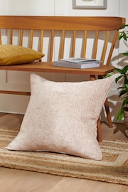 Natural Heavyweight Chenille 59 x 59cm Cushion - Image 1 of 8