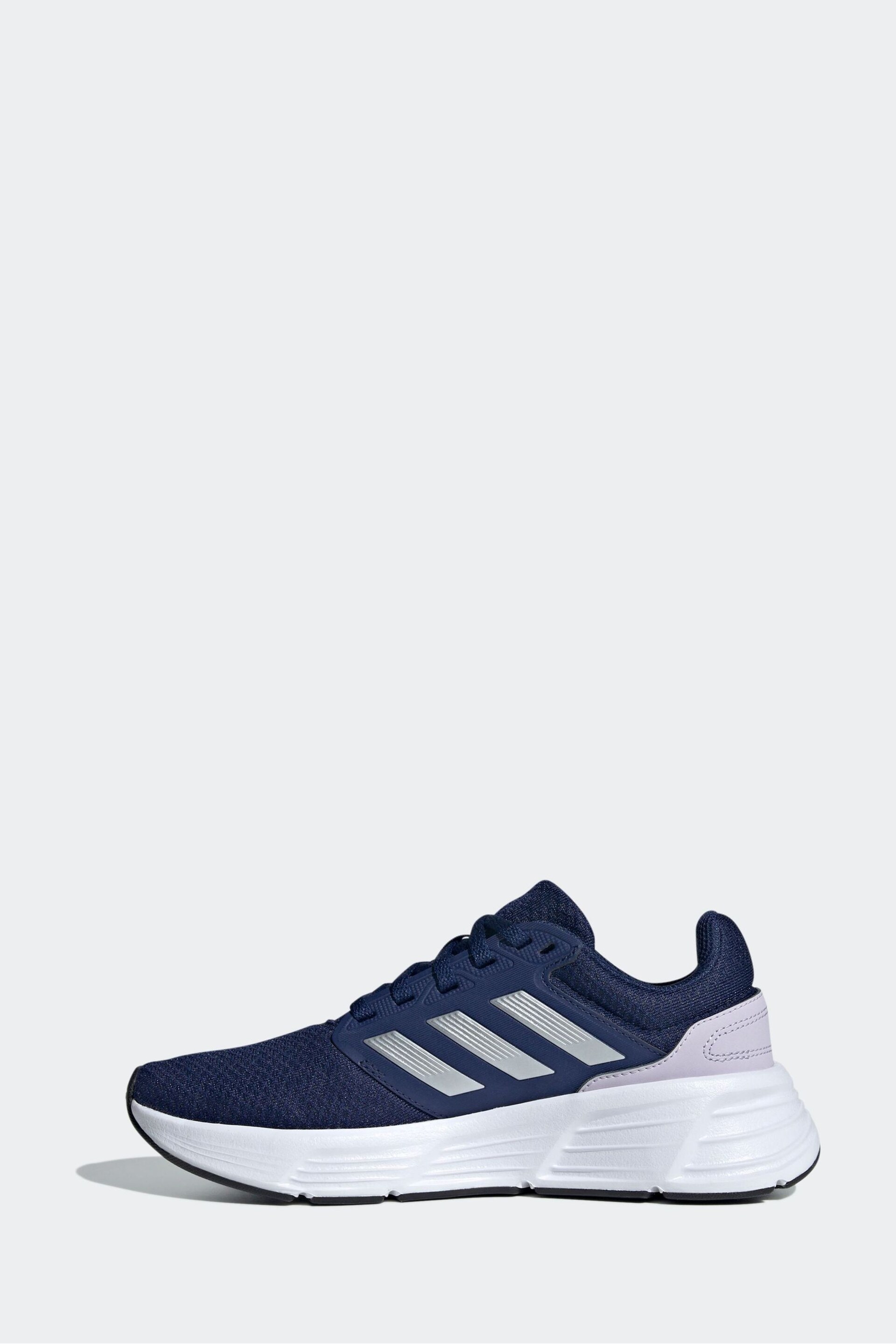 adidas Blue Galaxy 6 Trainers - Image 2 of 8