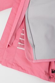 Polarn O. Pyret Pink Waterproof Shell Jacket - Image 6 of 6