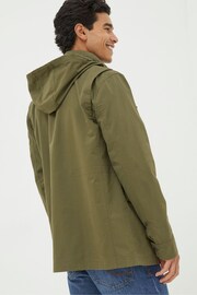 FatFace Green Cotton 4 Pocket Jacket - Image 2 of 5