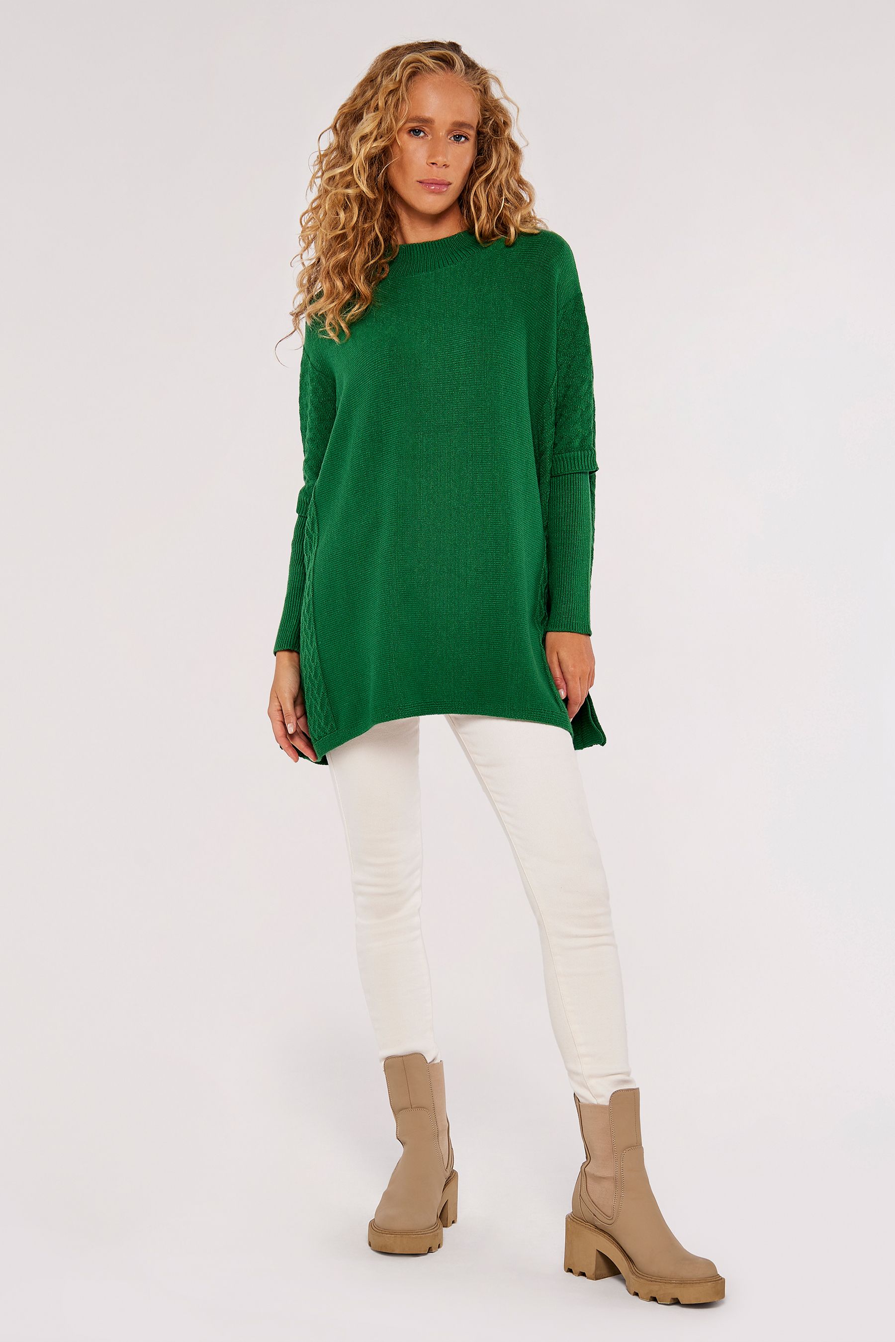 Apricot oversized jumper sales