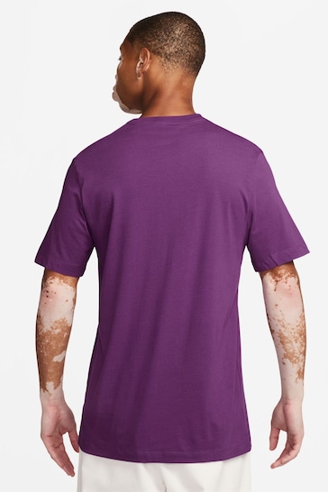 Nike Dark Purple Club T-Shirt