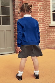 Blue Cotton Rich Bow Pocket School Cardigan (3-16yrs) - Image 2 of 7