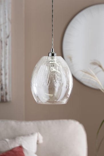 Clear Isla Ombre Easy Fit Lamp Shade