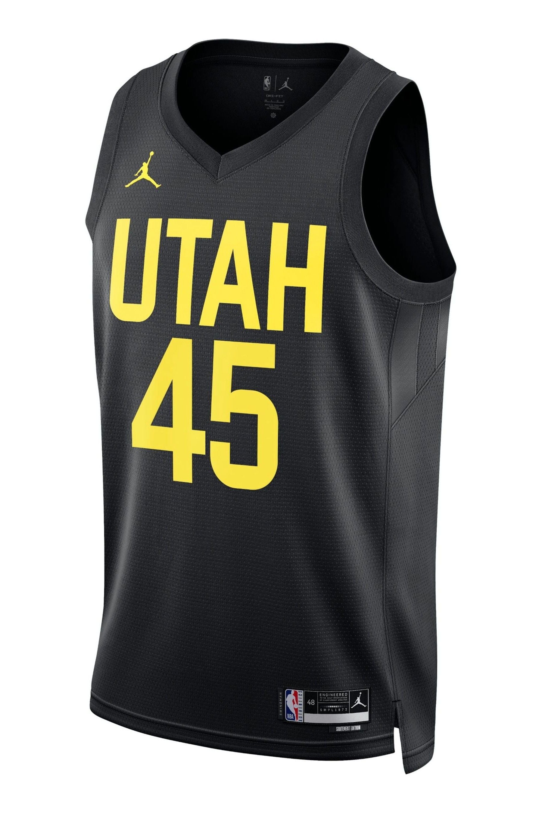 Nike Black Utah Jazz Jordan Statement Edition Swingman Jersey Donovan Mitchell
