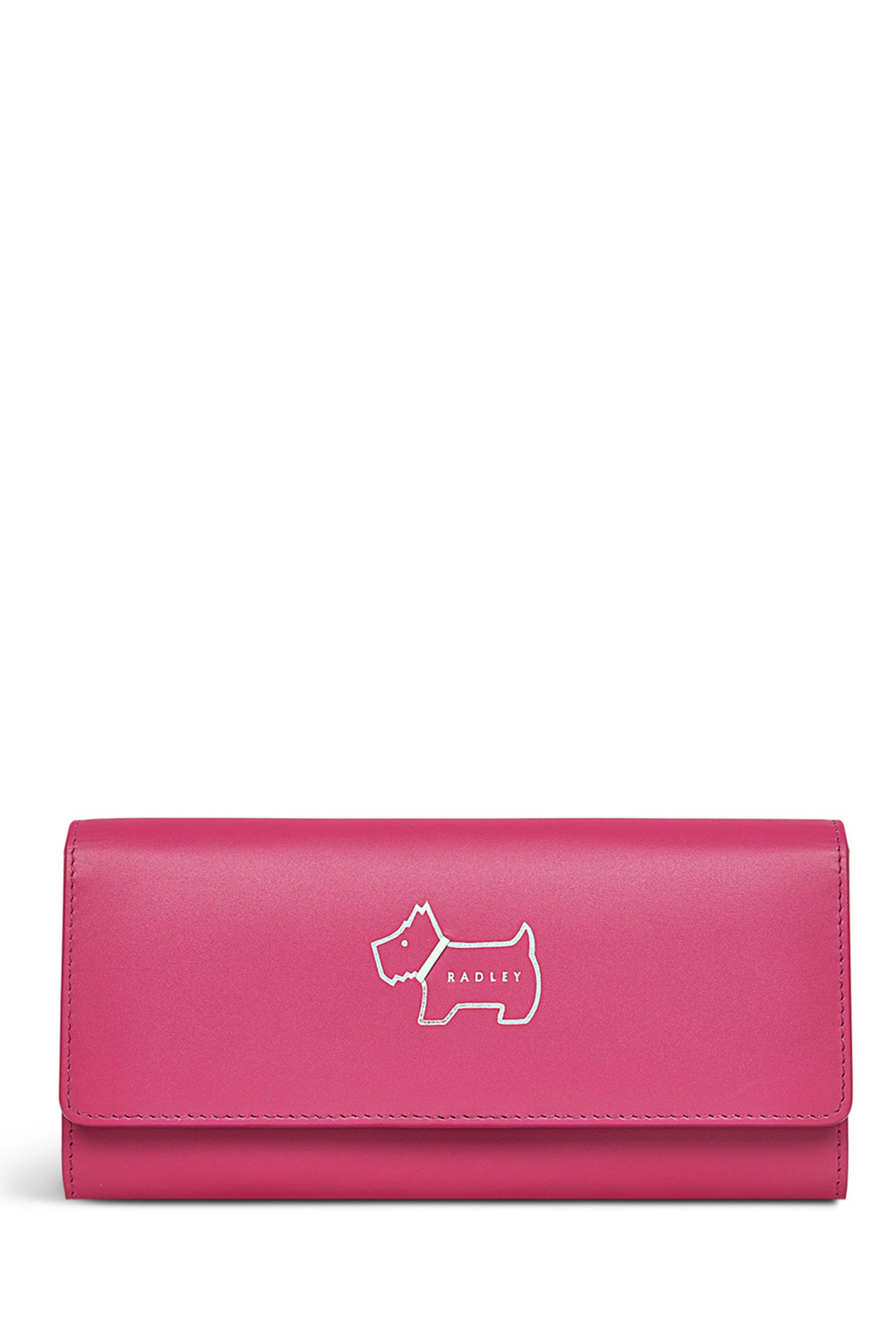 Buy Radley London Pink Heritage Dog Outline Large Flapover Matinee Purse from Next Germany