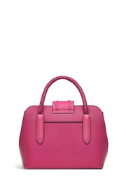 Radley London Pink Liverpool Street 2.0 Weave Small Zip Top Multiway Bag - Image 2 of 4