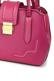 Radley London Pink Liverpool Street 2.0 Weave Small Zip Top Multiway Bag - Image 3 of 4