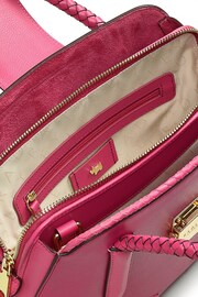 Radley London Pink Liverpool Street 2.0 Weave Small Zip Top Multiway Bag - Image 4 of 4