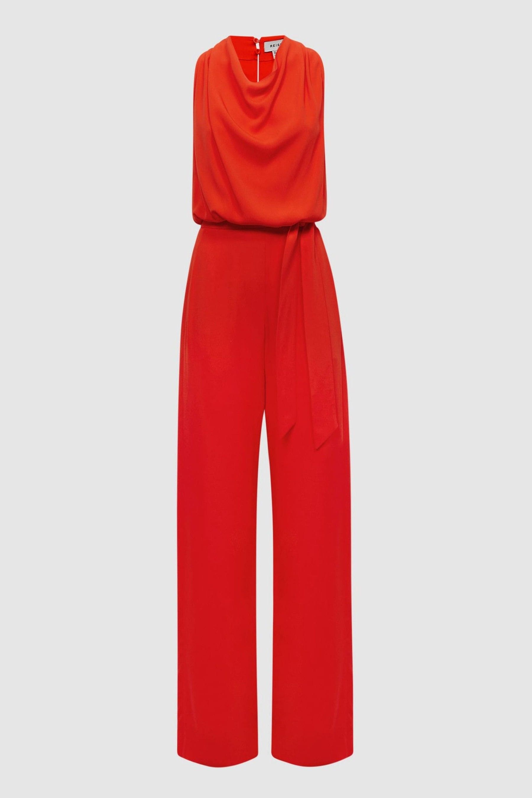 Reiss orange jumpsuit hot sale