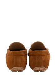 Ravel Brown Suede Loafers - Image 3 of 4