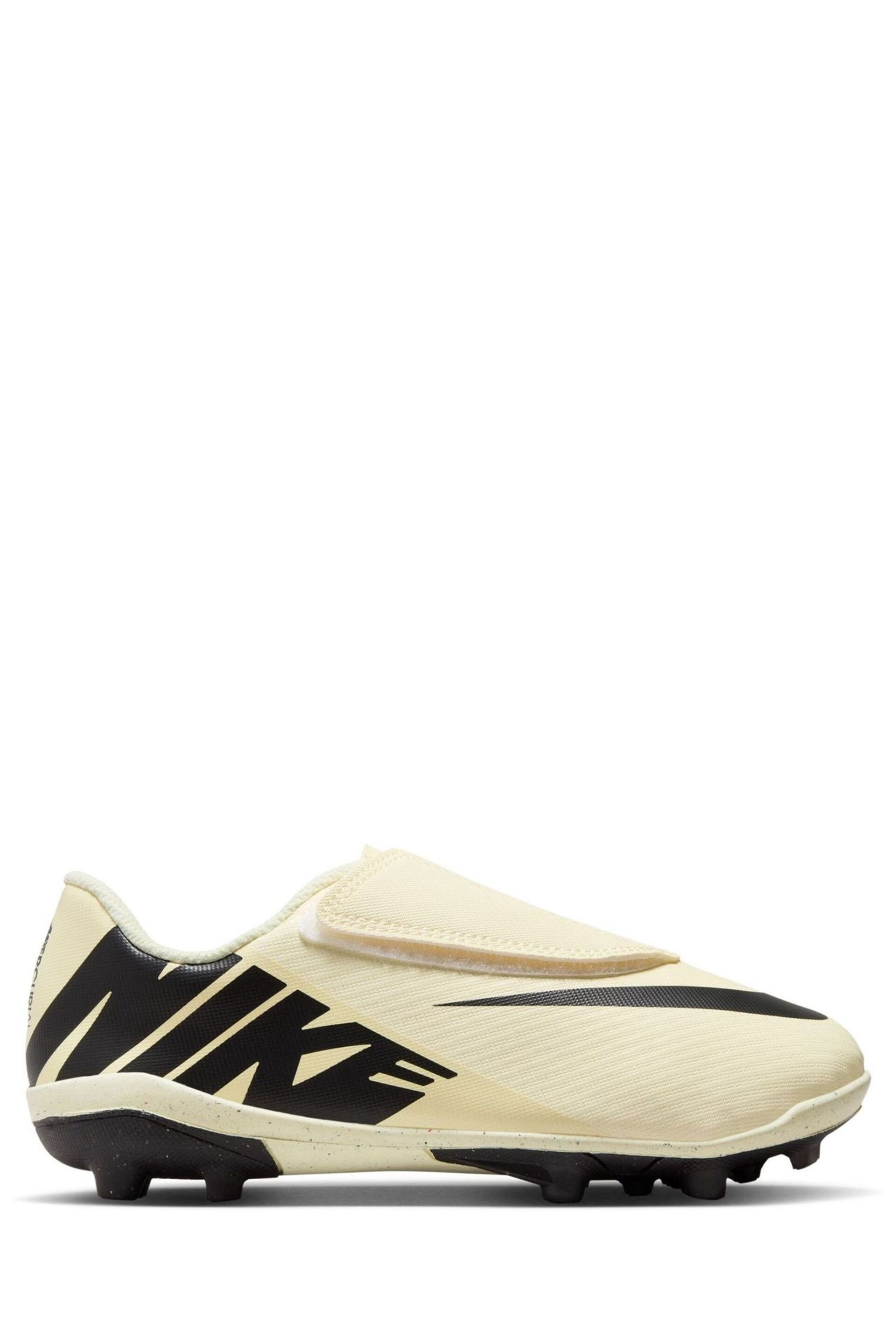 Nike Cream Jr. Mercurial Vapor 15 Club Firm Ground Football Boots - Image 1 of 11