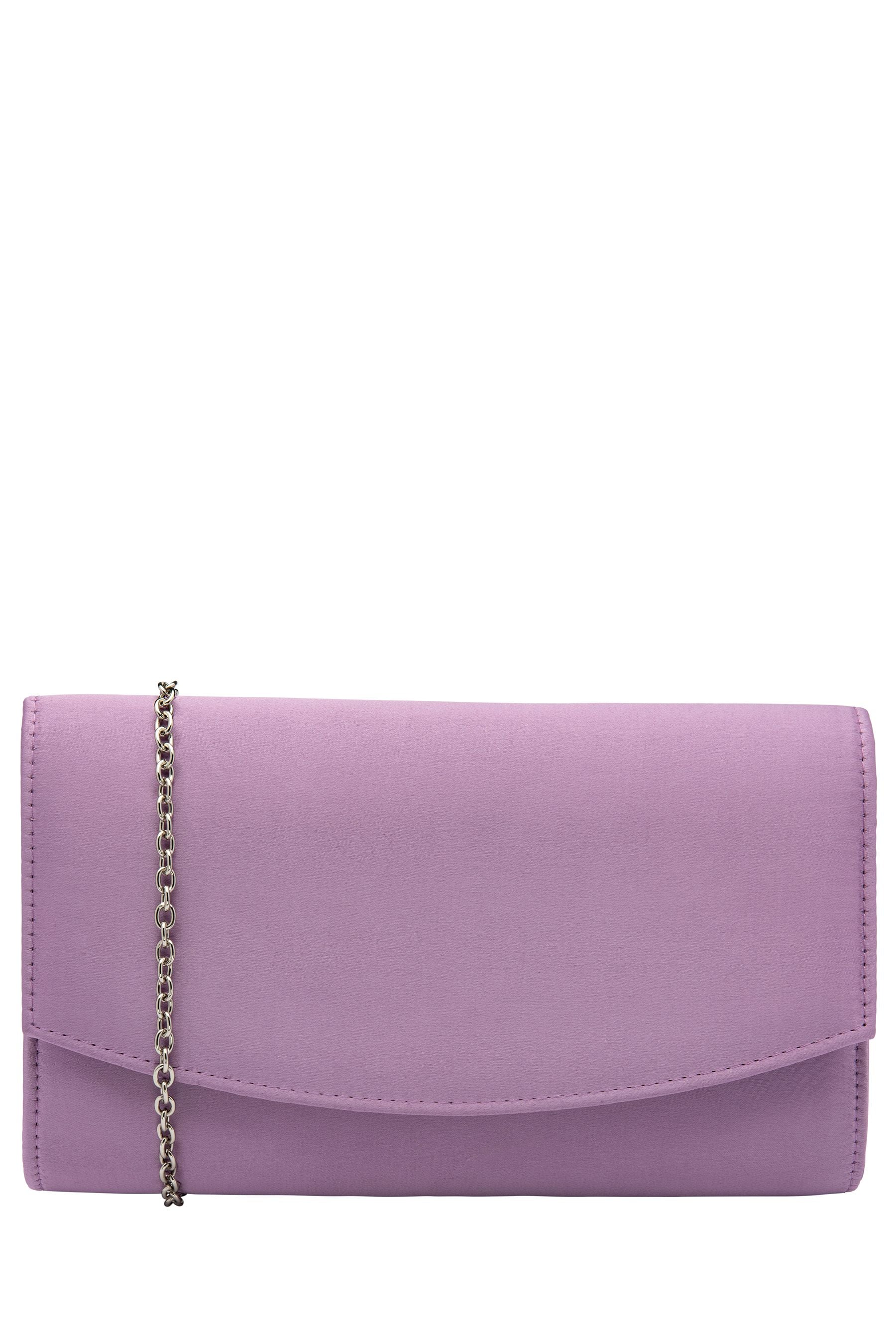 Purple clutch sales bag uk