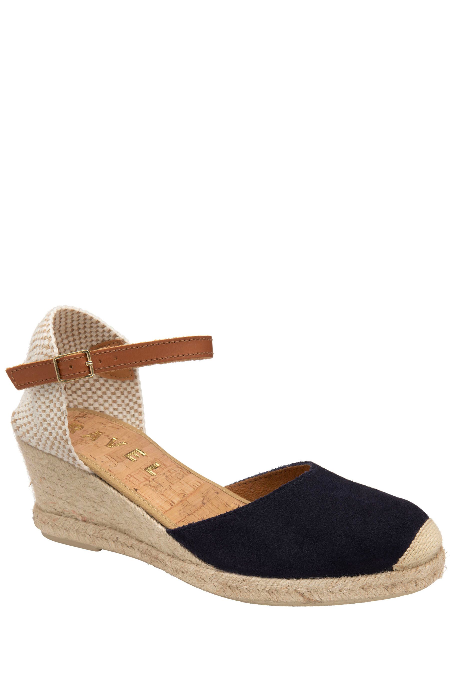 Ravel leather espadrille wedge discount