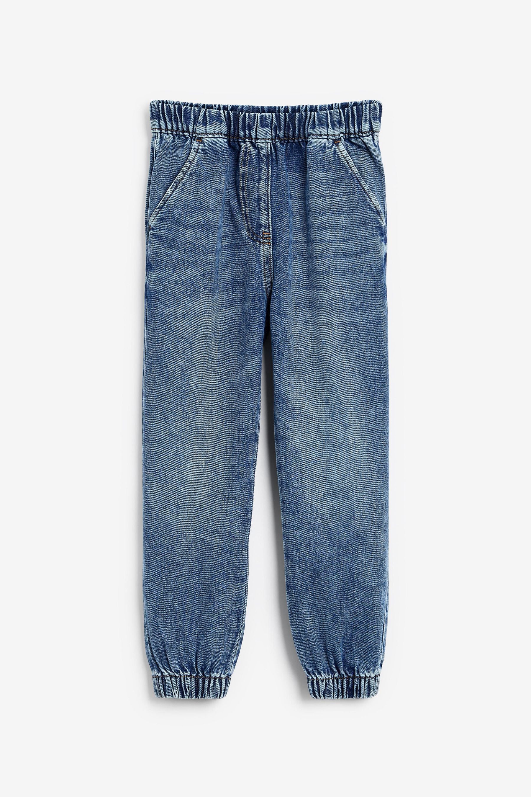Denim joggers next sale