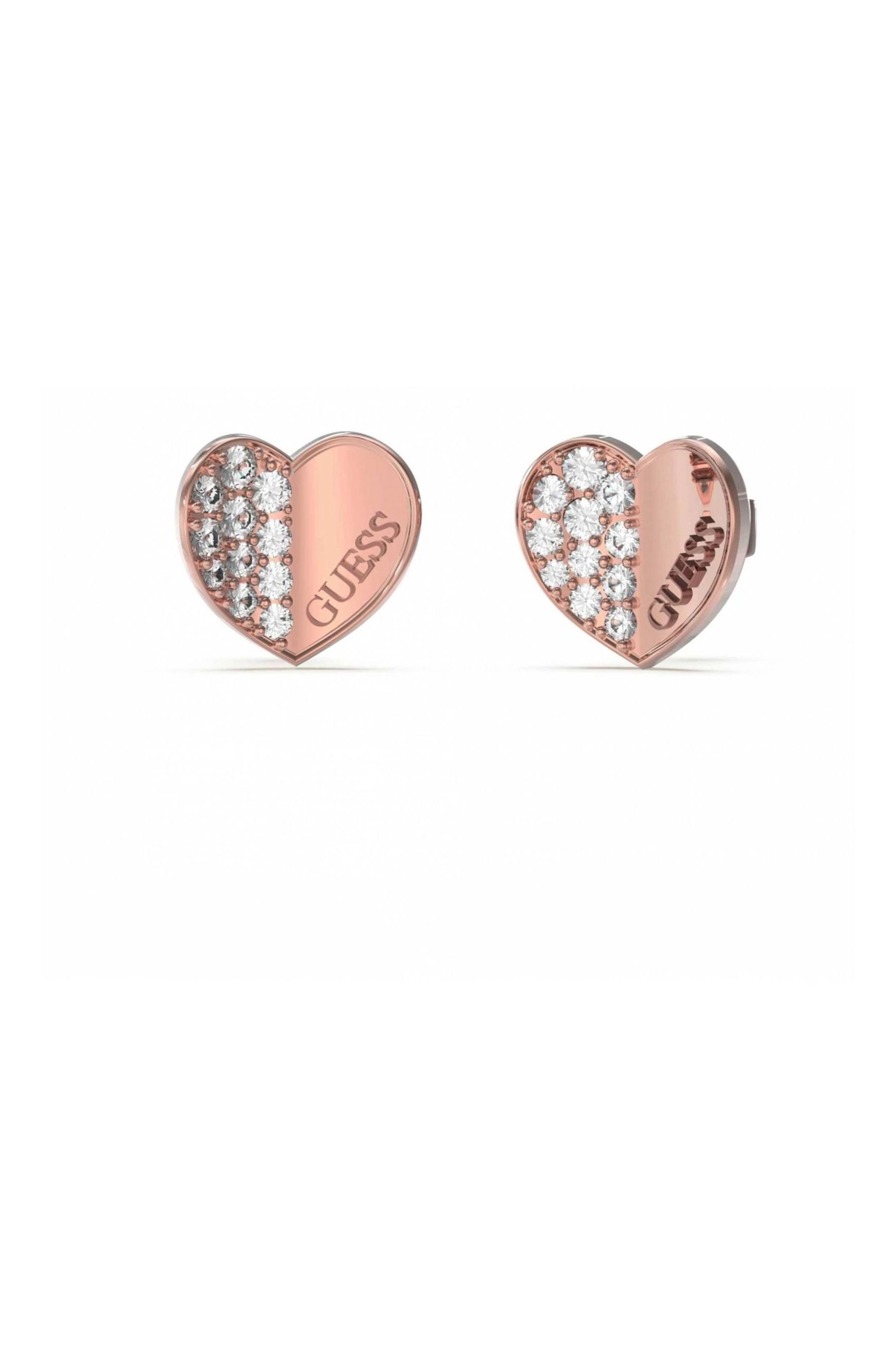 Buy Guess Jewellery Ladies Pink Lovely Earrings from the Next UK online shop